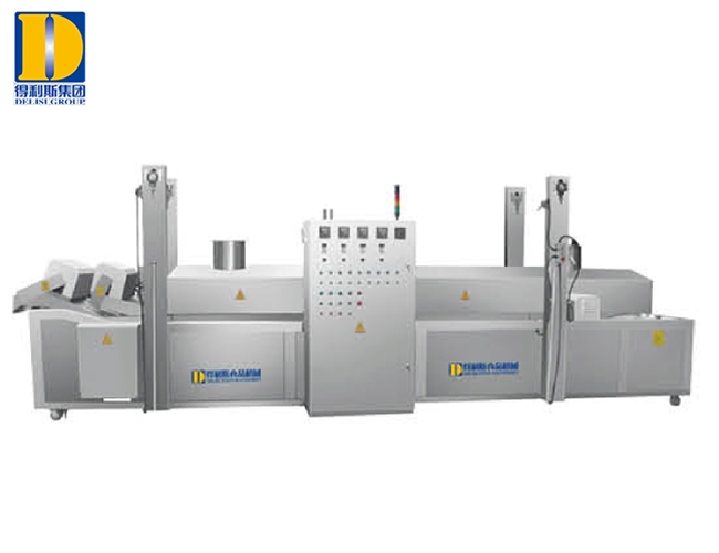 網帶式油炸流水線（電、導熱油）